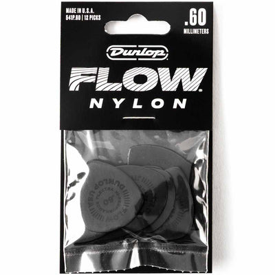 Dunlop Flow Nylon Guitar Pick 12-Pack