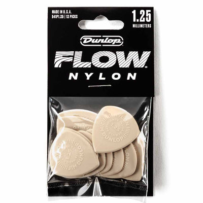 Dunlop Flow Nylon Guitar Pick 12-Pack