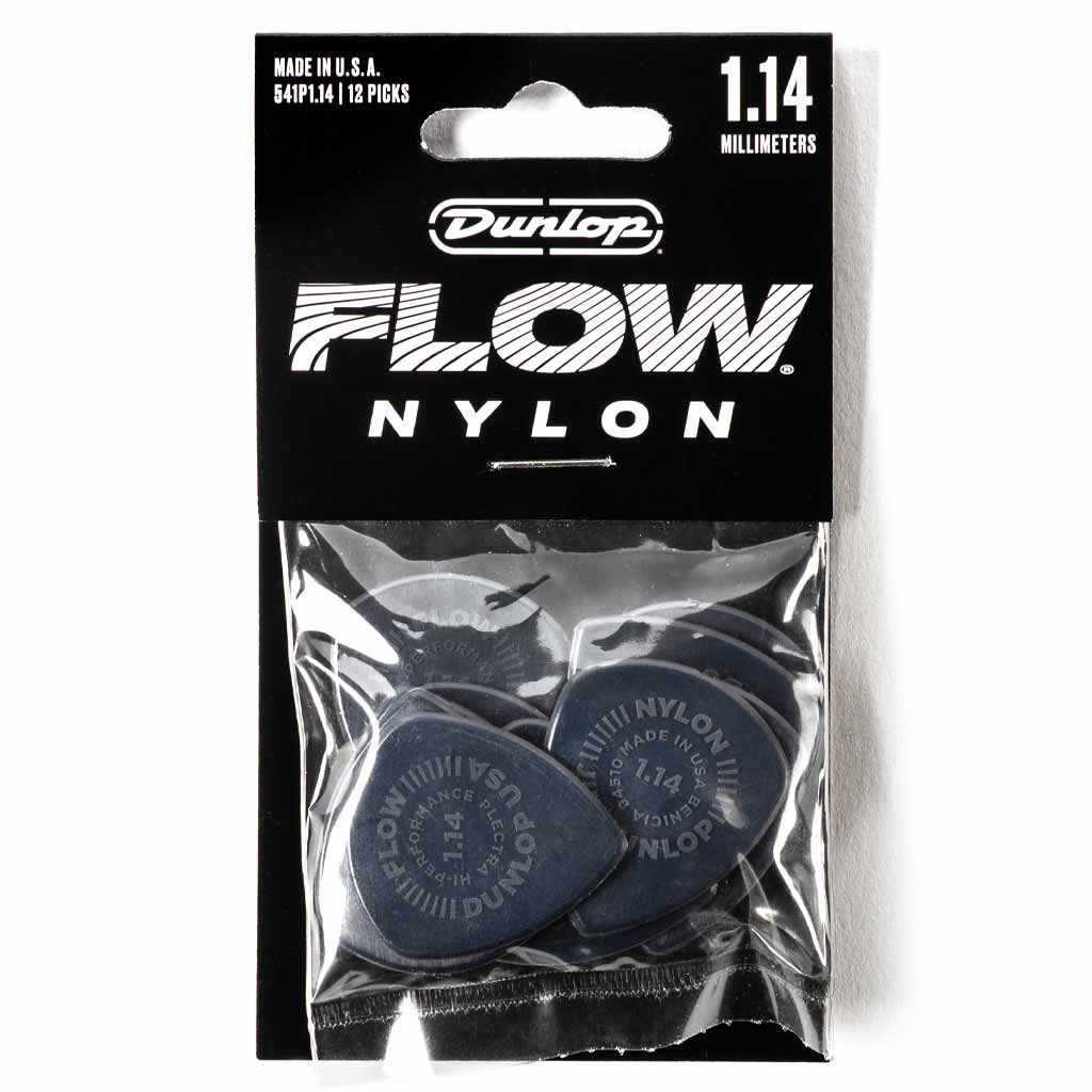 Dunlop Flow Nylon Guitar Pick 12-Pack