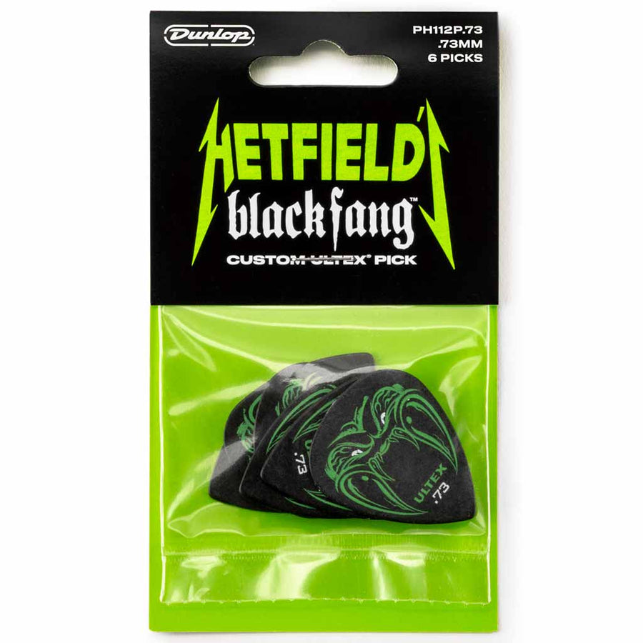 Dunlop Hetfield's Black Fang Guitar Pick 6 Pack