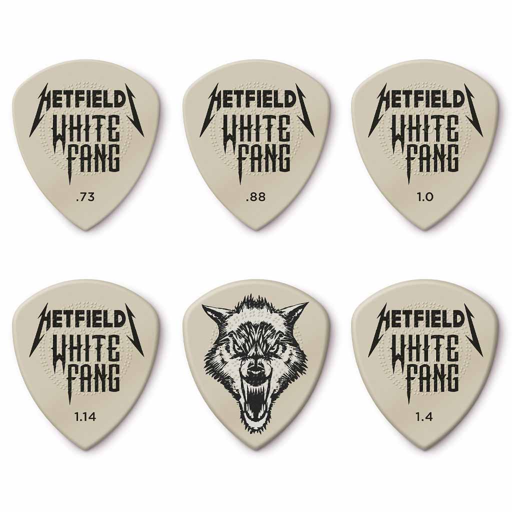 Dunlop Hetfield's White Fang Custom Flow Pick Variety Pack