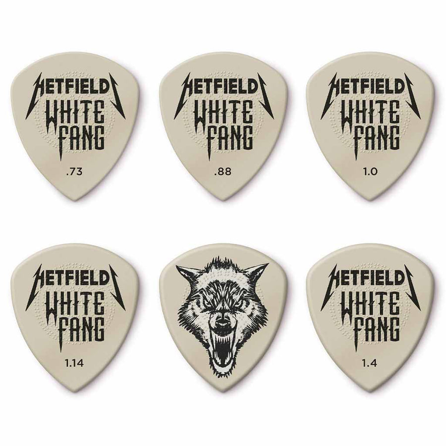 Dunlop Hetfield's White Fang Custom Flow Pick Variety Pack