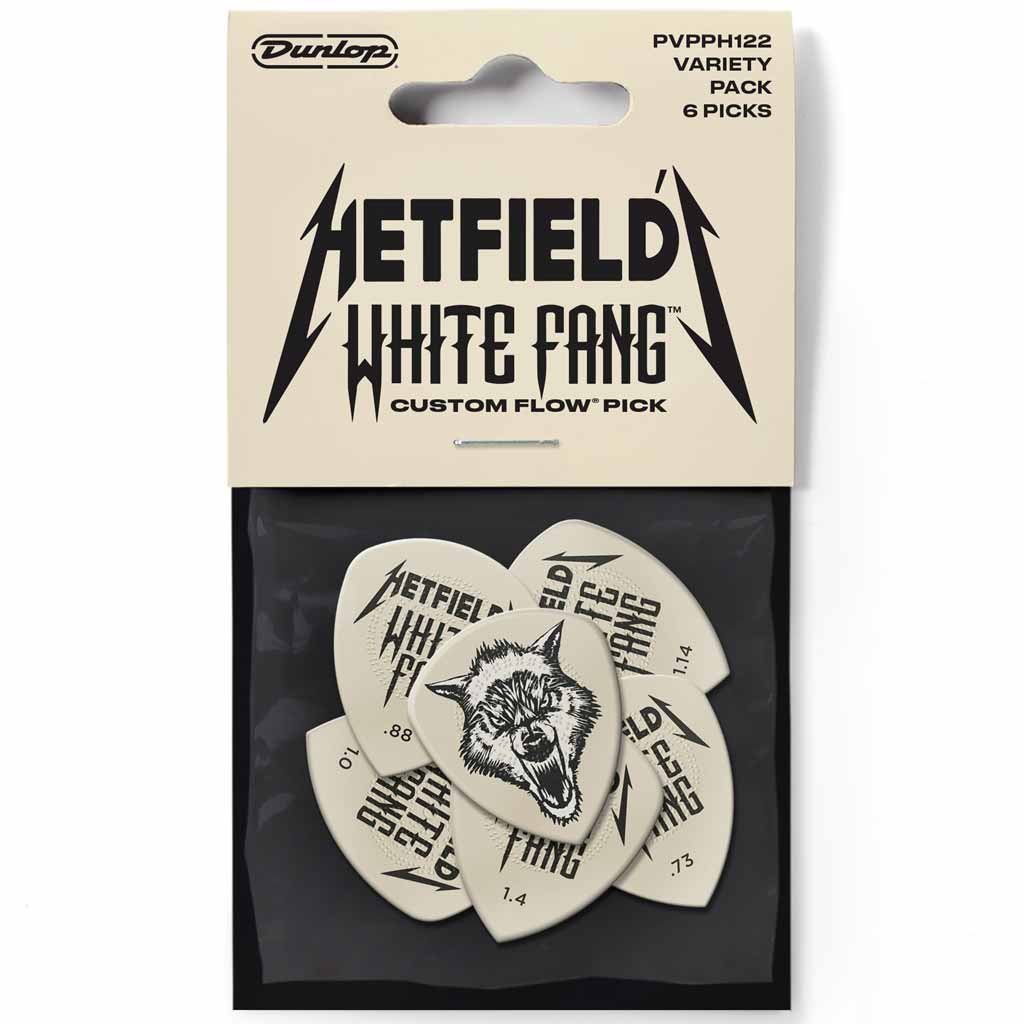 Dunlop Hetfield's White Fang Custom Flow Pick Variety Pack
