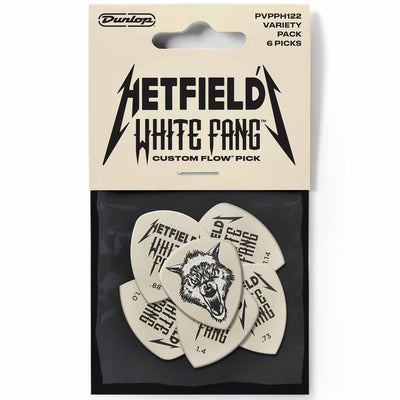 Dunlop Hetfield's White Fang Custom Flow Pick Variety Pack