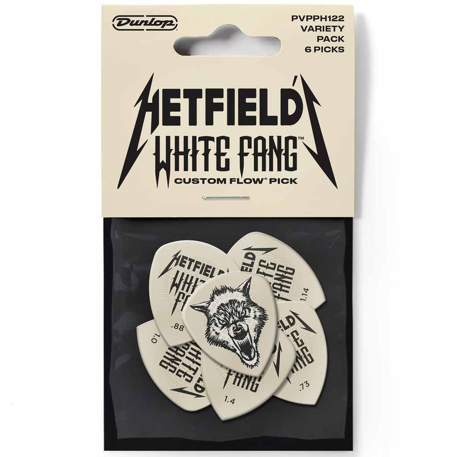 Dunlop Hetfield's White Fang Custom Flow Pick Variety Pack
