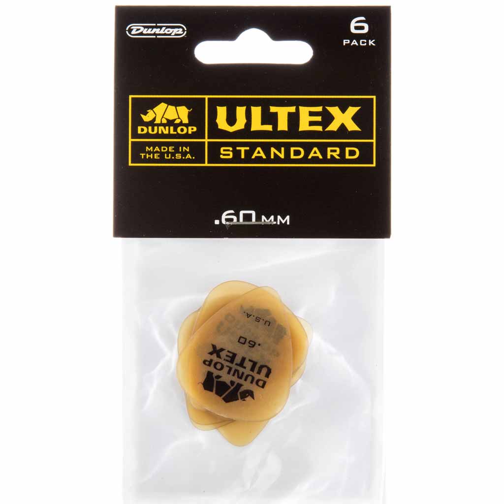 Dunlop Ultex Standard Guitar Pick 6-Pack