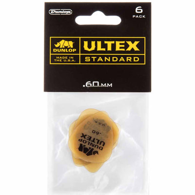 Dunlop Ultex Standard Guitar Pick 6-Pack