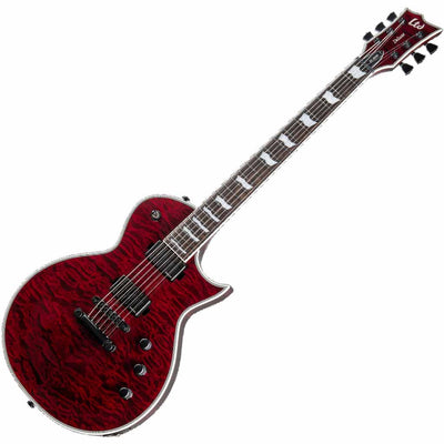 ESP LTD EC-1000 Electric Guitar in See Thru Black Cherry