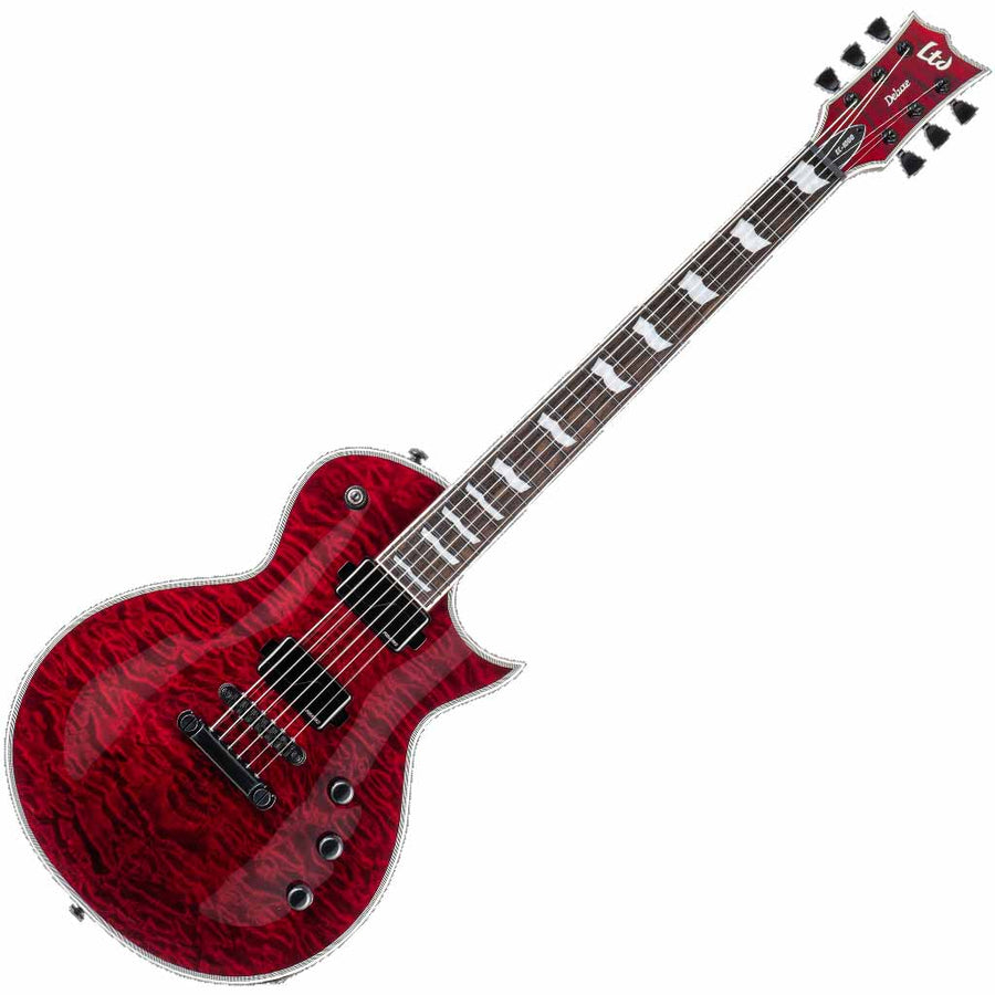 ESP LTD EC-1000 Electric Guitar in See Thru Black Cherry
