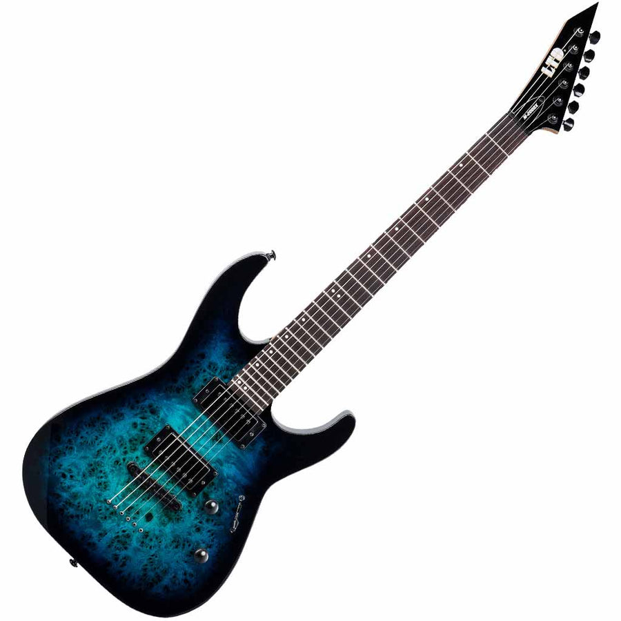 ESP LTD M-200DX Electric Guitar in Blue Burst