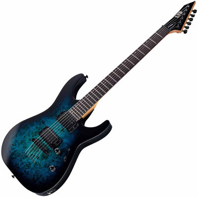 ESP LTD M-200DX Electric Guitar in Blue Burst