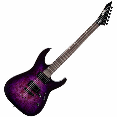 ESP LTD M-200DX Electric Guitar in Purple Burst