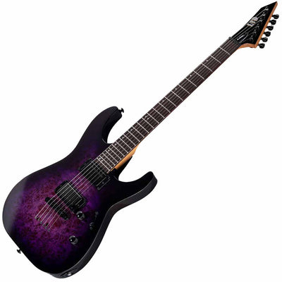 ESP LTD M-200DX Electric Guitar in Purple Burst