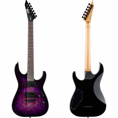 ESP LTD M-200DX Electric Guitar in Purple Burst