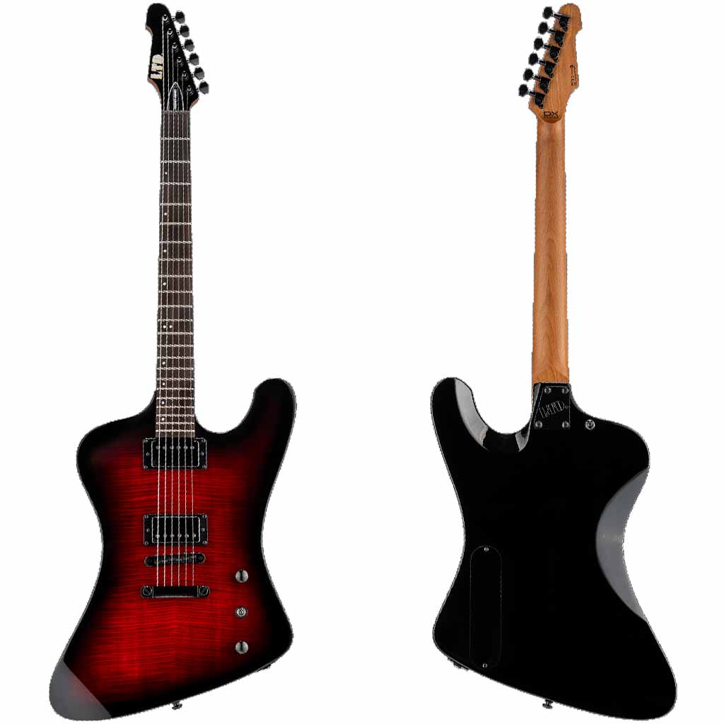 ESP LTD PHOENIX-200DX Electric Guitar in Red Burst
