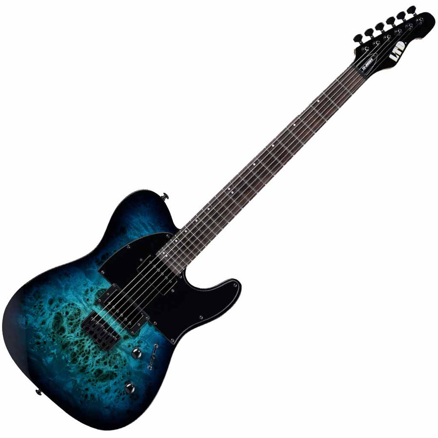 ESP LTD TE-200DX Electric Guitar in Blue Burst