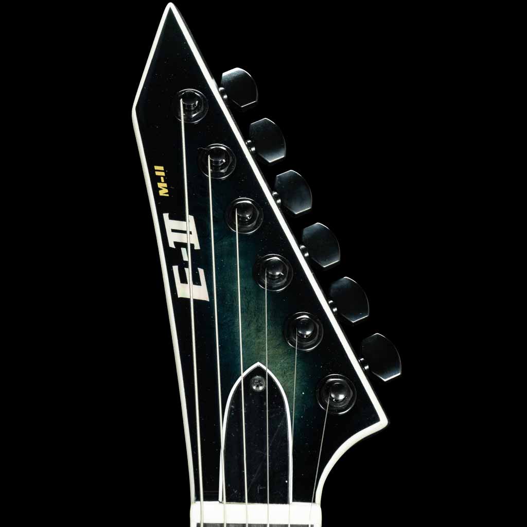 ESP E-II M-II HT Electric Guitar - Mercury Blue Burst