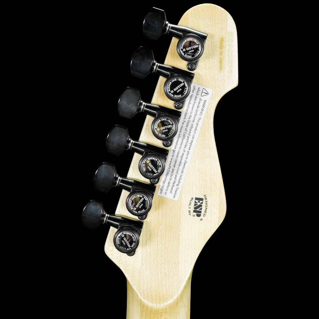 ESP E-II SN-HIII HT Electric Guitar in Tiger Eye Sunburst