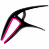 Ernie Ball Axis Capo in Black and Pink