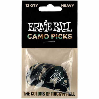 Ernie Ball Camouflage Cellulose Guitar Picks