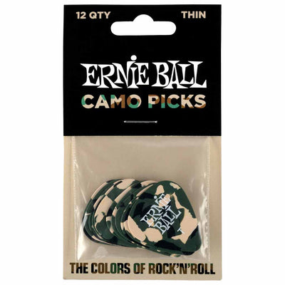 Ernie Ball Camouflage Cellulose Guitar Picks