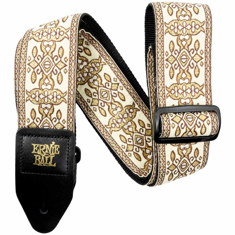 Ernie Ball Jacquard Guitar Strap in Golden Tapestry