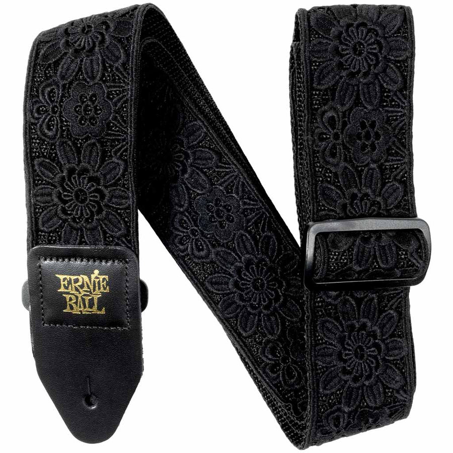Ernie Ball Jacquard Guitar Strap in Daisy After Dark
