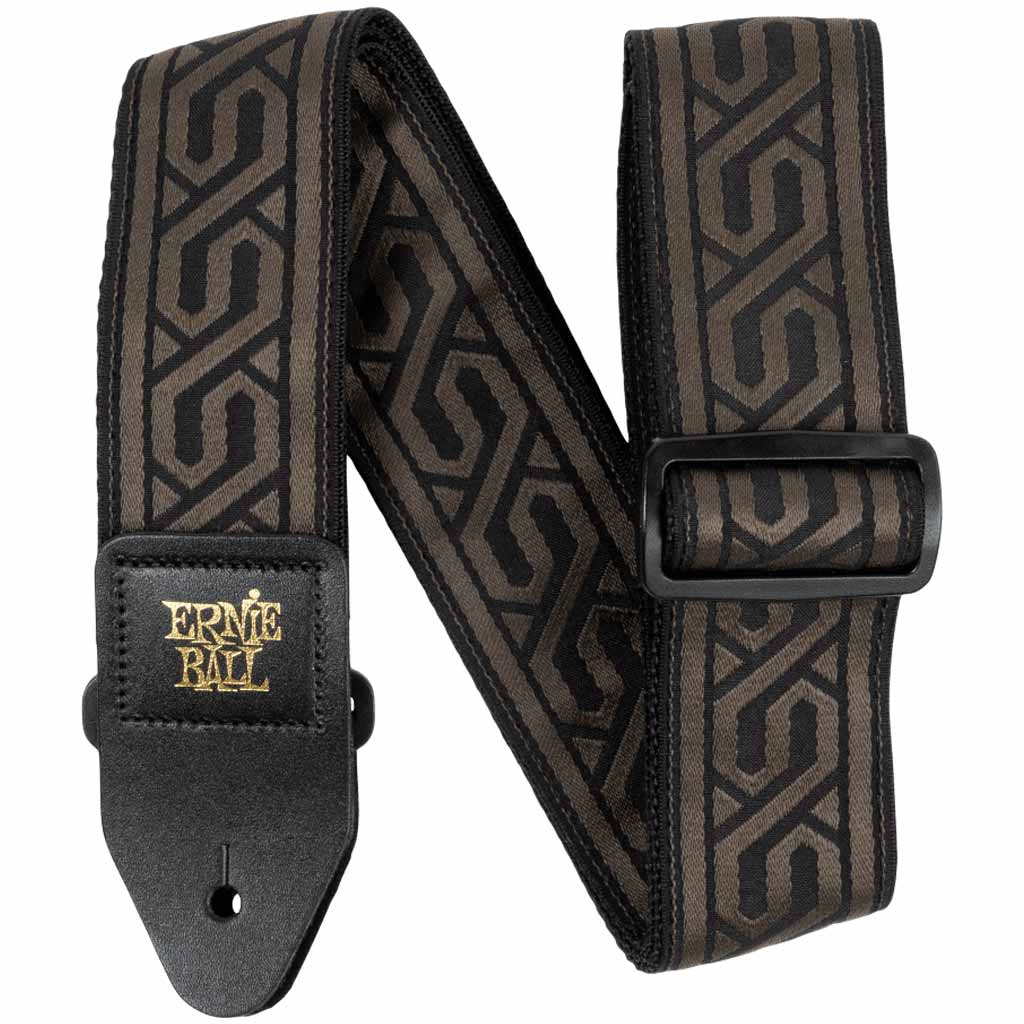 Ernie Ball Classic Jacquard Guitar/Bass Strap in Tribal Chain