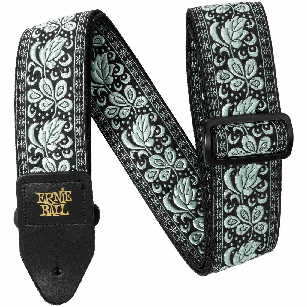 Ernie Ball Jacquard Guitar Strap in Mint To Be