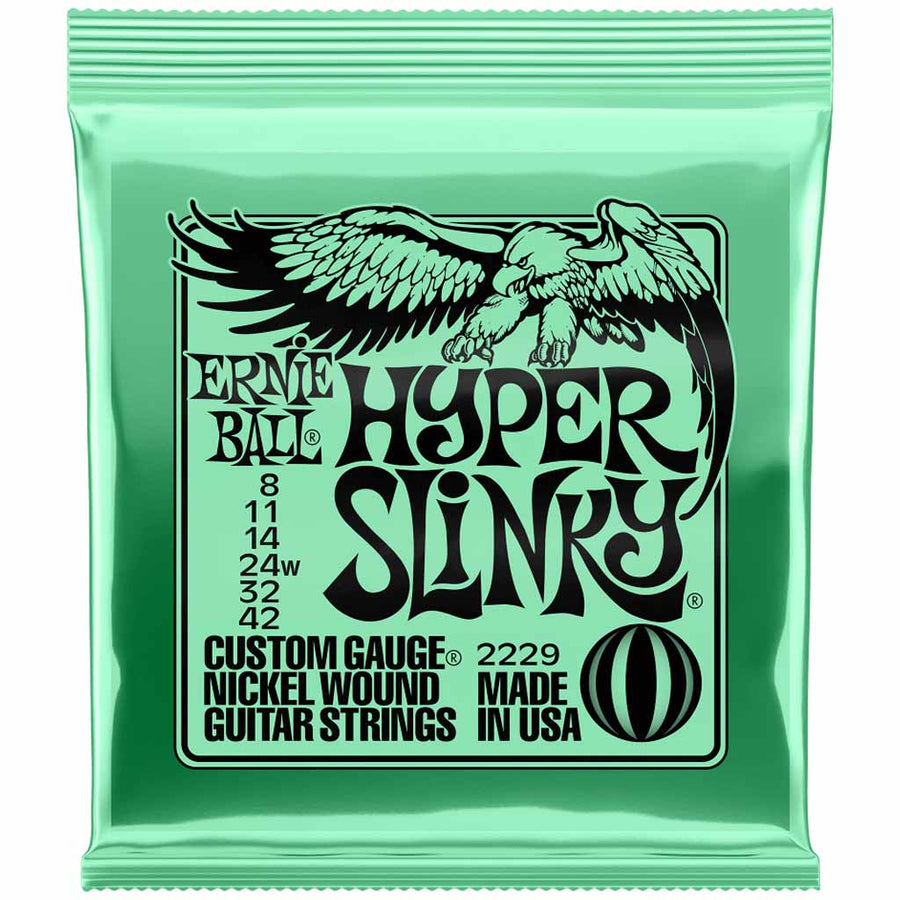 Ernie Ball Hyper Slinky 8-42 Electric Guitar Strings