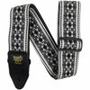 Ernie Ball Classic Jacquard Guitar and Bass Strap in Beatnik Black