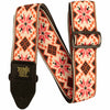 Ernie Ball Classic Jacquard Guitar and Bass Strap in Cinnamon Needlepoint