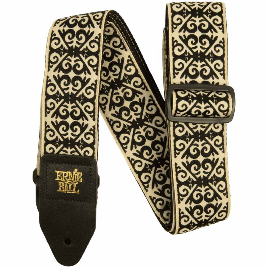 Ernie Ball Classic Jacquard Guitar and Bass Strap in Montebello Iron