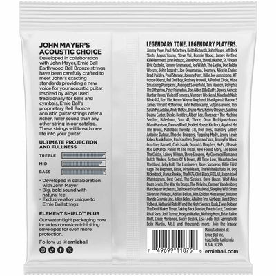 Ernie Ball Earthwood Bell Bronze Acoustic Guitar Strings