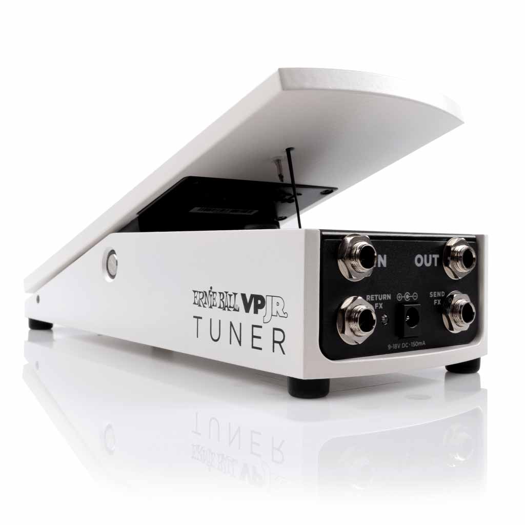 Ernie Ball Volume Pedal Jr. Pedal with Built-In Tuner