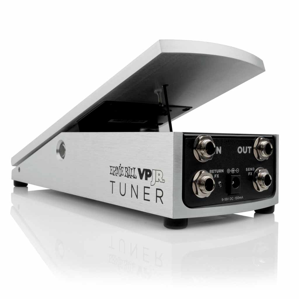Ernie Ball Volume Pedal Jr. Pedal with Built-In Tuner