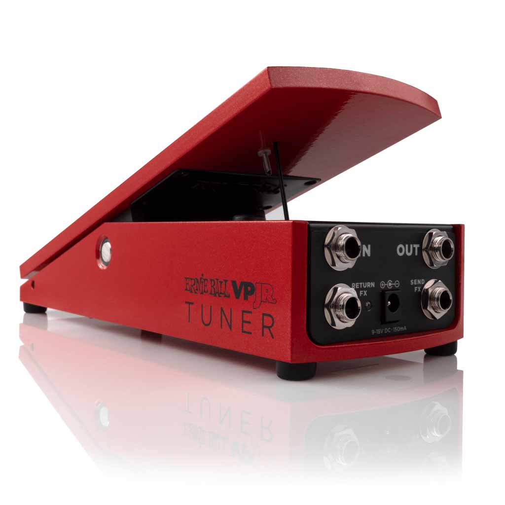 Ernie Ball Volume Pedal Jr. Pedal with Built-In Tuner