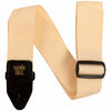 Ernie Ball Polypro Guitar and Bass Strap in Cream