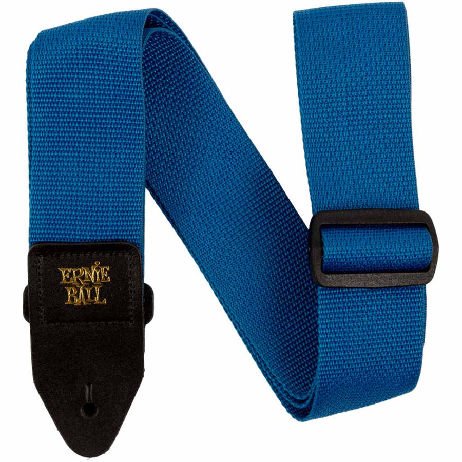 Ernie Ball Polypro Guitar and Bass Strap in Pearl Blue
