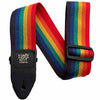 Ernie Ball Polypro Guitar and Bass Strap in Rainbow