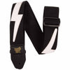 Ernie Ball Premium Guitar/Bass Strap in White Lightning