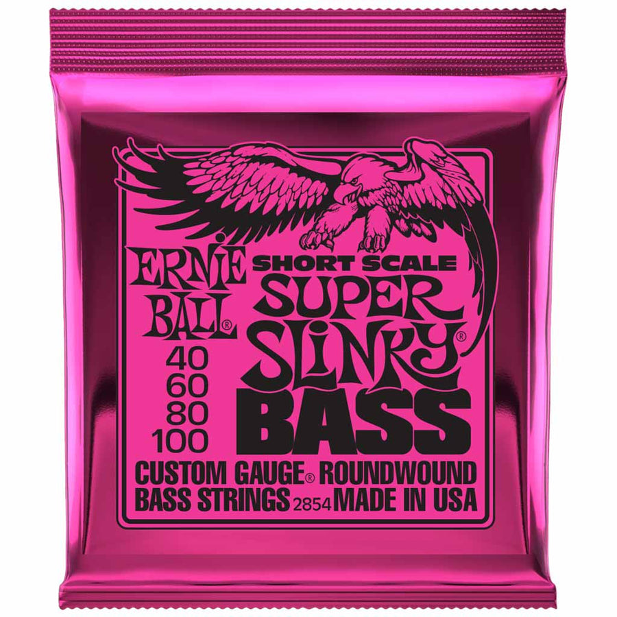 Ernie Ball Super Slinky 40-100 Short Scale Bass Strings