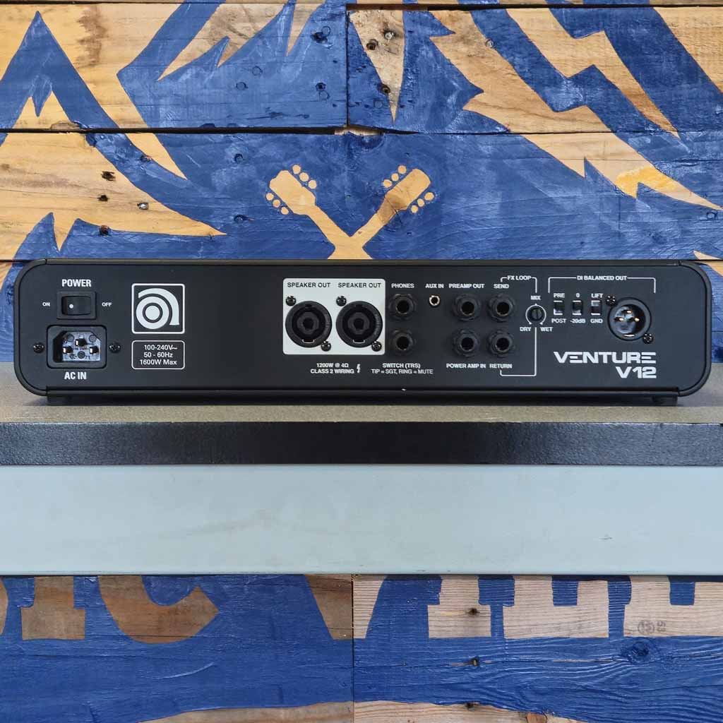 Floor Model Venture V12 Bass Amp Head