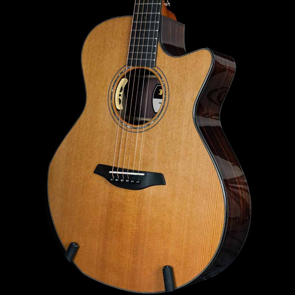 Furch Yellow Deluxe Gc-CR a Red Cedar and Indian Rosewood Grand Auditorium Acoustic Guitar with Anthem Pickup