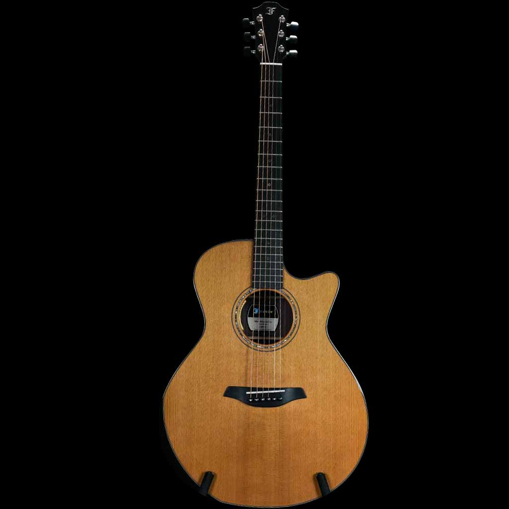 Furch Yellow Deluxe Gc-CR a Red Cedar and Indian Rosewood Grand Auditorium Acoustic Guitar with Anthem Pickup