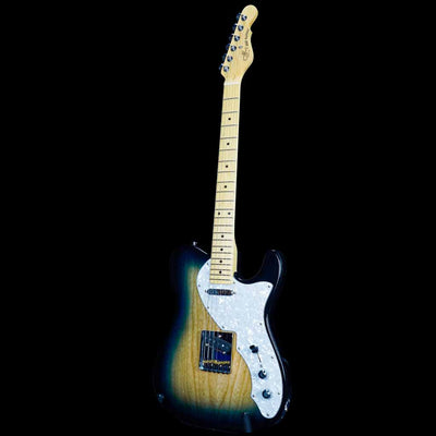 G&L Limited Run ASAT Classic Thinline Alnico Electric Guitar - Mako Blue