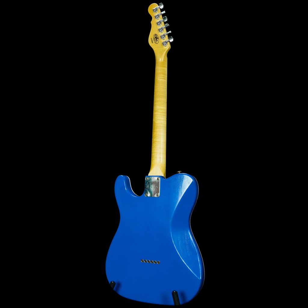 G&L Custom Shop ASAT Classic Bluesboy Electric Guitar in Light Aged Audi Blue