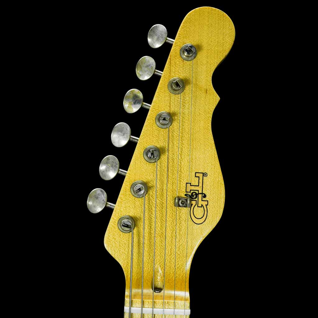 G&L Custom Shop ASAT Special Electric Guitar in Medium Aged Butterscotch Blonde