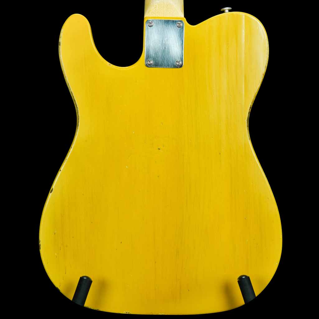 G&L Custom Shop ASAT Special Electric Guitar in Medium Aged Butterscotch Blonde