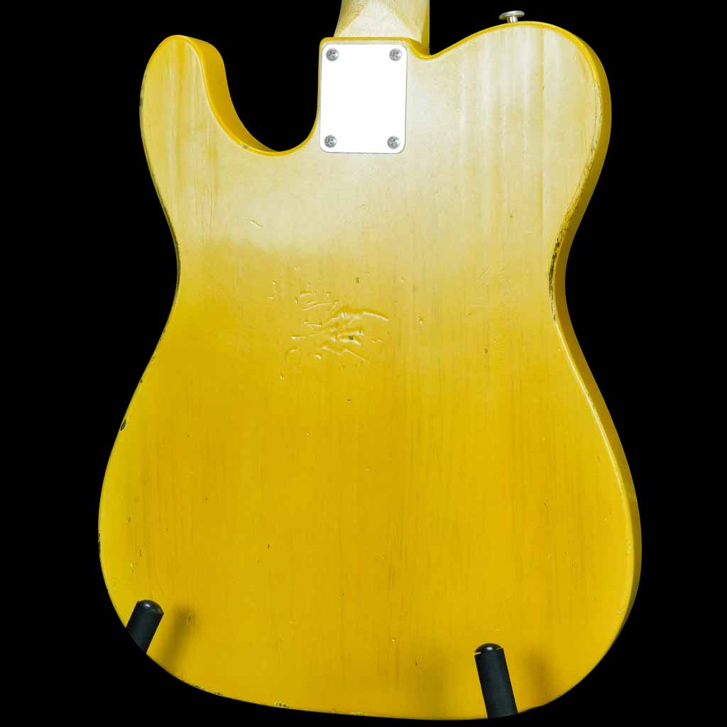 G&L Custom Shop ASAT Special Electric Guitar in Medium Aged Butterscotch Blonde